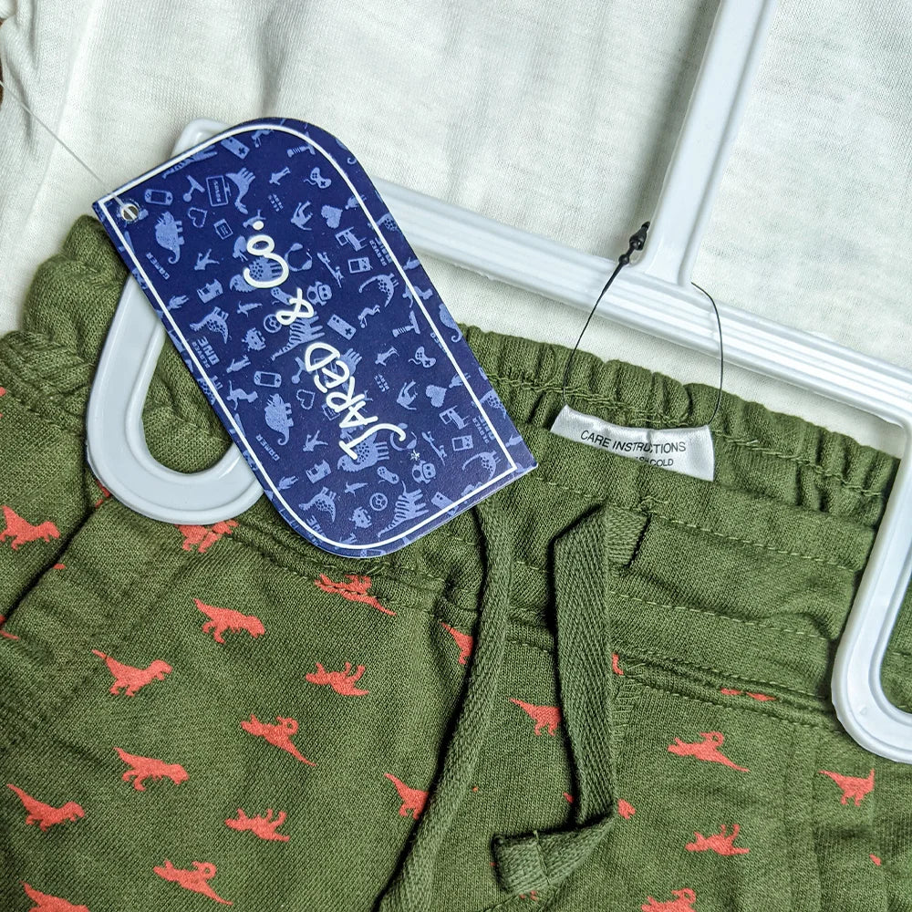 Trex print 2-pcs set