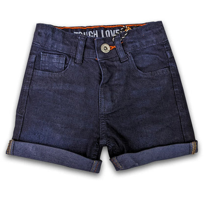 Branded Kids Denim Short Dark Wash