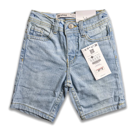 Kids Denim Shorts Modern Wash Ice Blue