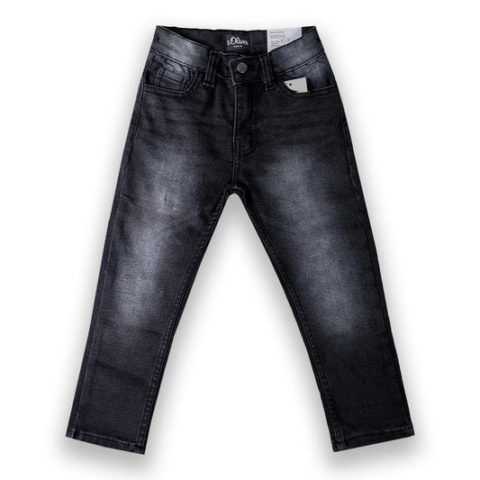 Branded Modern Wash Jeans Grey