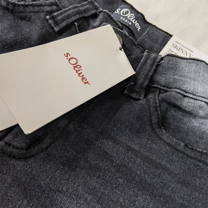 Branded Modern Wash Jeans Grey